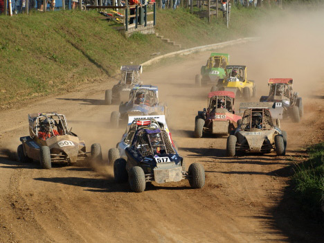 Keld Munkedal i front i finalen.